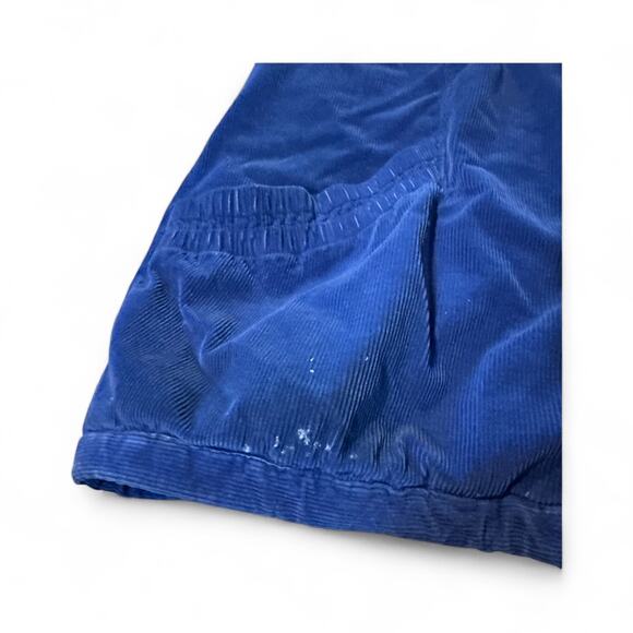 Vintage New York Girl Corduroy Jacket Quilted Snap Zip Front Blue Sz Large Woman - Picture 5 of 8